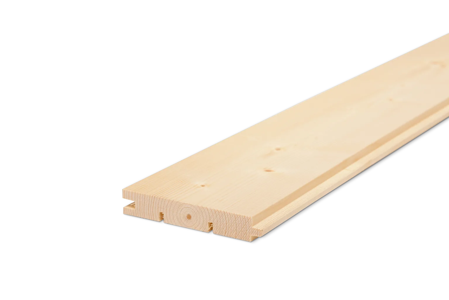 Lucfenyő hajópadló 19 x 116 x 4000 mm (AB VEH) járó profil – Lambéria / Hajópadló