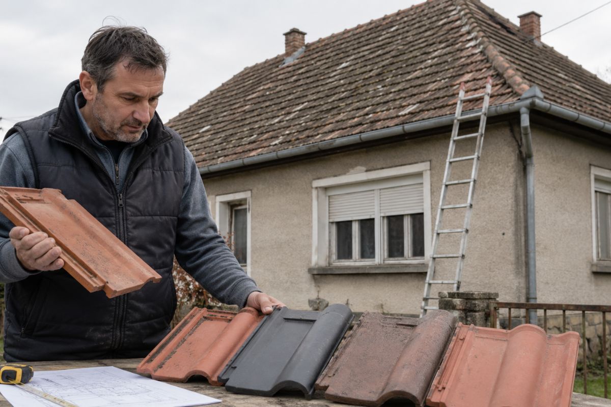 Tetőcserép választás Zalaegerszegen – profil, súly és fedéskép felújítás előtt